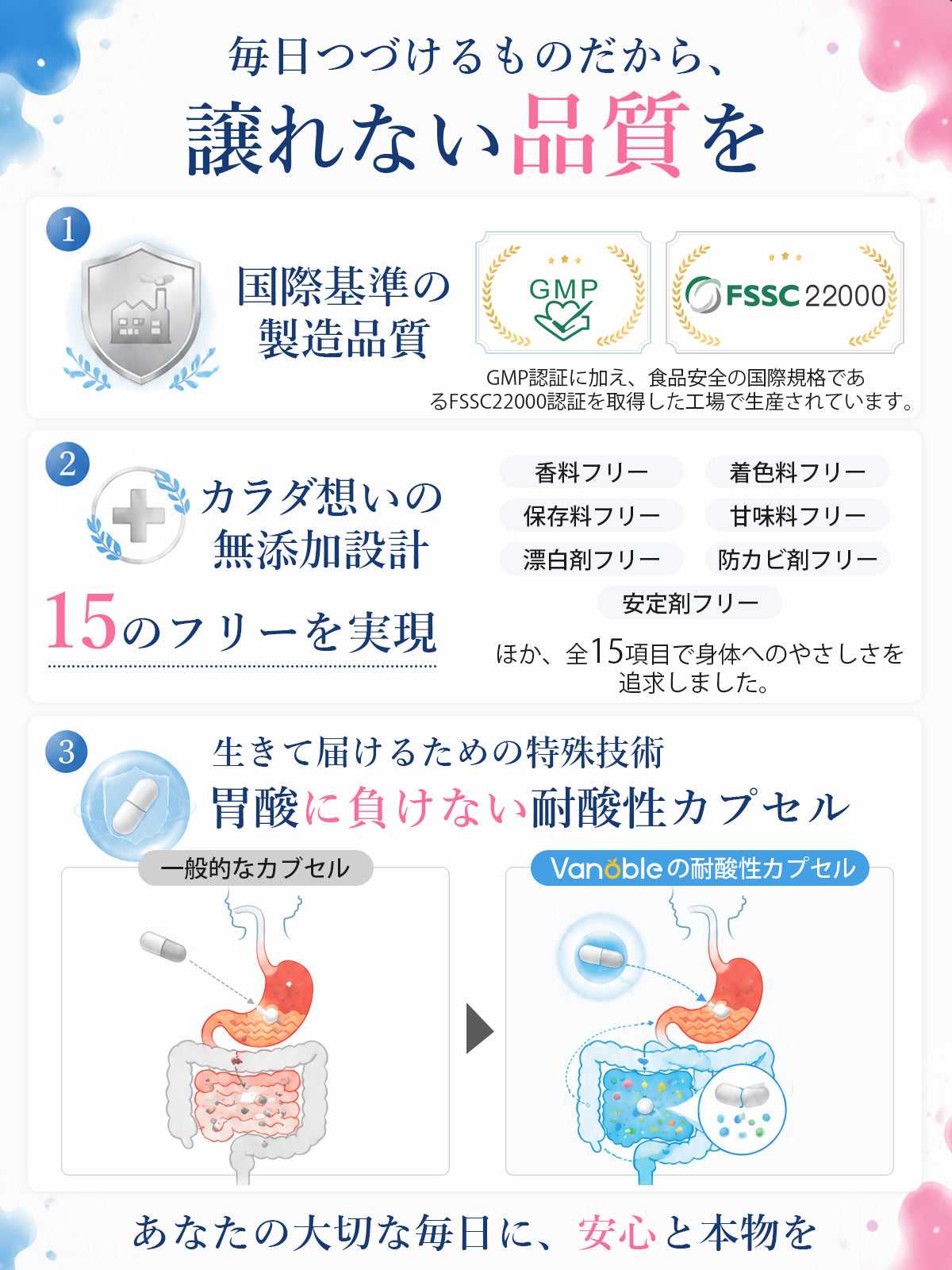 乳酸菌成分6.5兆個/袋 サプリメント