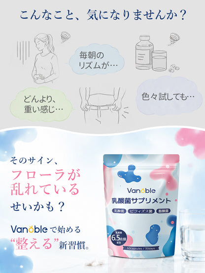 乳酸菌成分6.5兆個／袋 サプリメント