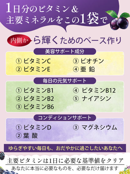 Vanoble 鉄分 サプリ 25mg 葉酸 ヘム鉄 亜鉛 マルチビタミン 乳酸菌 マグネシウム 女性 男性 妊活 GMP認定工場 無添加 90粒