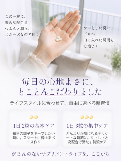 鉄25mg＋亜鉛13mg サプリメント