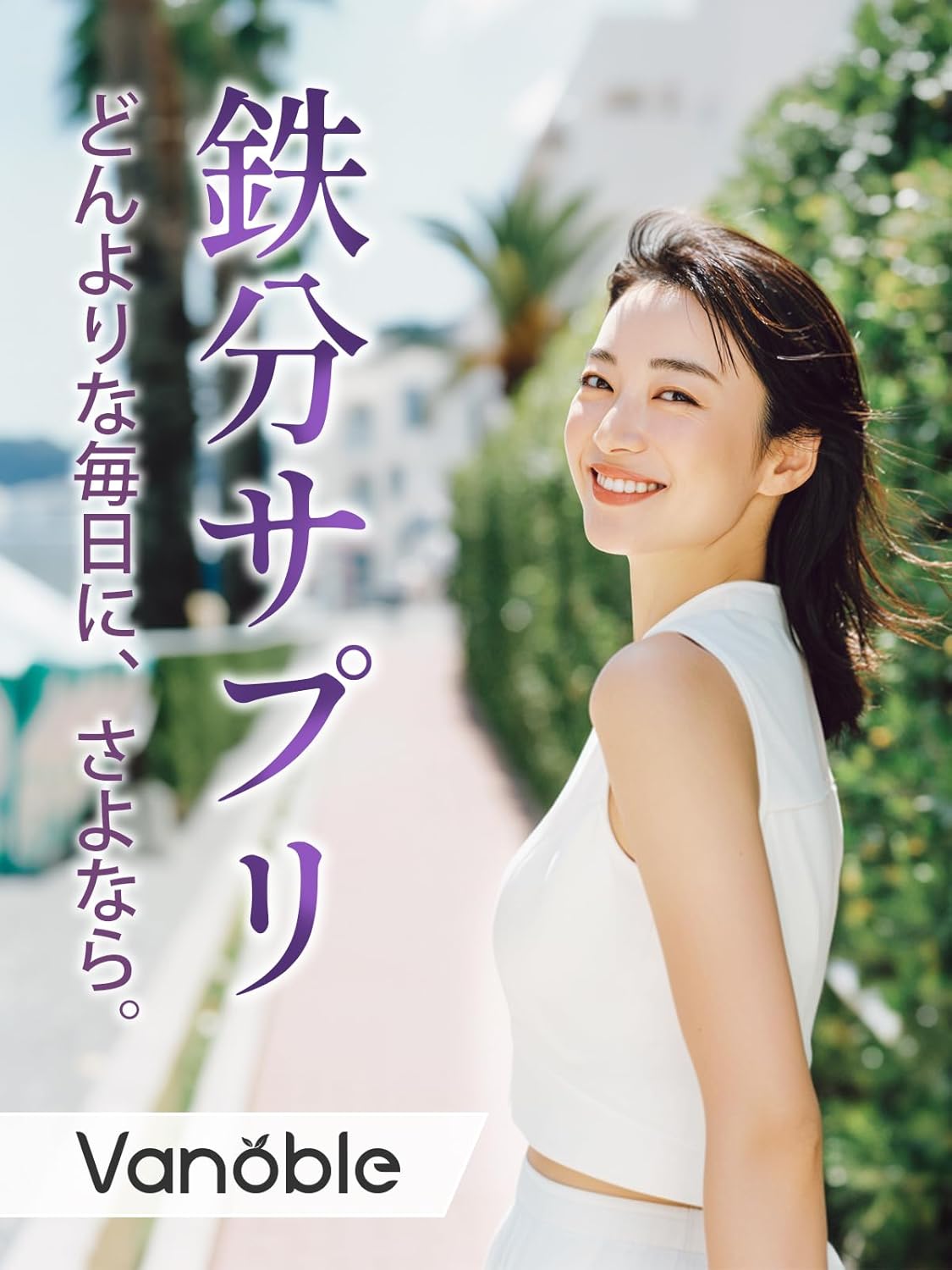 Vanoble 鉄分 サプリ 25mg 葉酸 ヘム鉄 亜鉛 マルチビタミン 乳酸菌 マグネシウム 女性 男性 妊活 GMP認定工場 無添加 90粒