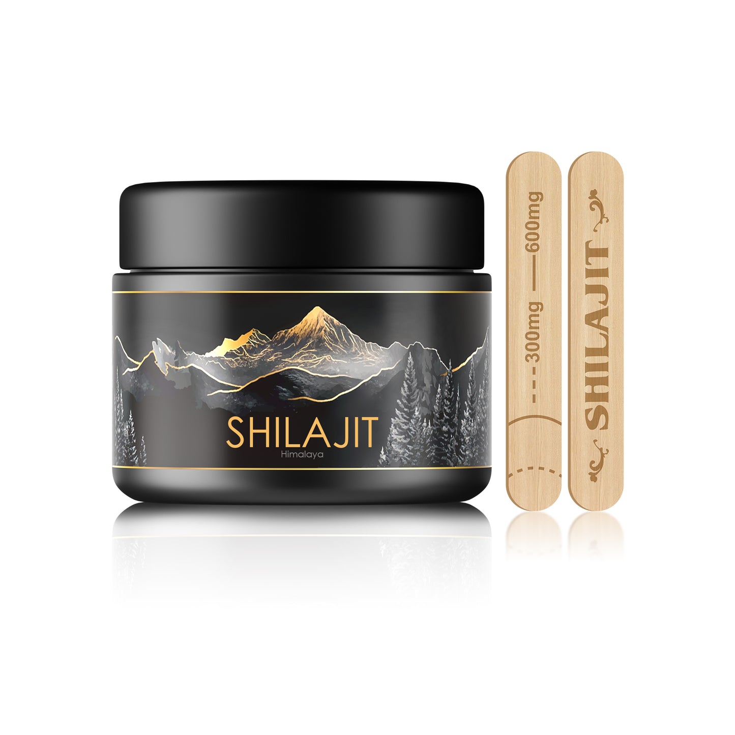 Vanoble Shilajit Resin シラジット サプリ Pure Himalayan shilajit for men/women フルボ酸 ミネラル 二酸化チタン不使用 無添加 GMP認定工場 樹脂 30日分 30G